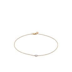 모니카비나더 14K 재활용 옐로 골드 다이아몬드 브레이슬릿