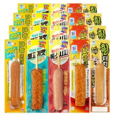 [푸드원스토어] 편의점 핫바 세트 불고기4+휠터치4+숯불4+마늘4+톡소시지4 사조 오양 대림, 70g, 20개
