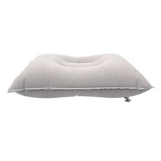 캠핑 용품 에어베개 그레이 여행용 배게 휴대용