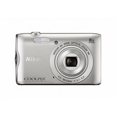 Nikon 디지털 카메라 COOLPIX A300 광학 8배 줌 2005만 화소 실버 A300SL, 상세페이지 참조