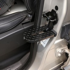 suv 발판 사이드 발판 자동차 발받침대 차량용 사다리, 블랙