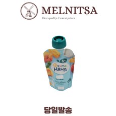 프루토냐냐 사과살구퓌레 위드 크림, 3개, 90g, [006154] 사과살구퓌레 위드 크림