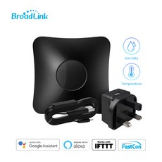 온도 및 센서가 포함된 BroadLink RM4 Pro/MINI+ HTS2 버전 무선 범용 원격 허브 스마트 홈 솔루션, UK RM4 PRO Add HTS2, 01 UK RM4 PRO Add HTS2