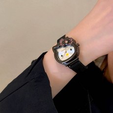 Hello Kitty 鑲鑽蝴蝶結磁吸式手錶