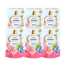 해피홈 퍼퓸 파워캡슐 베이비파우더, 30개입, 6개