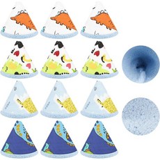 12 PCS 소변 커버 베이비 보이 재사용 가능한 소변 피피 티피 베이비 보이 강력한 수분 흡수 기저귀 교환 액세서리, Dinosaur Colors