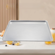 商用鋁製長方形烤盤 60x40cm, 1個