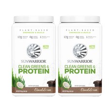 선워리어 클린 그린 & 프로틴 초콜릿, 2개, 750g