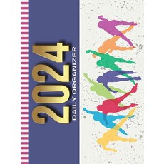 2024 Daily Organizer: Hardcover / 8.5x11 Large Dated One Page Per Day With Note Section - To Do Li, 2024 Daily Organizer: Hardcove