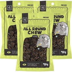 브리더랩 올라운드츄 영양트릿 눈건강 70g 3개, 눈물개선/눈건강