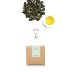 LIPING 立品 金萱烏龍茶 小包裝 奶香花香 冷熱泡皆宜 附檢驗報告 禮盒裝, 1個, M5 有機金萱-冷熱泡清香花100g,盒裝