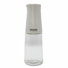 beauté按壓式透明油瓶，單手操作，密封防氧化，廚房調味好幫手, 1個, 500L