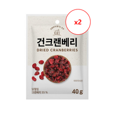 건크랜베리, 2개, 40g