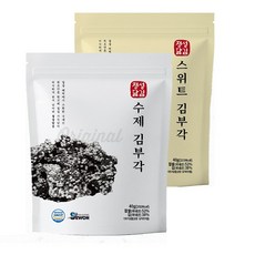 수제 김부각40g + 스위트김부각 40g / 영양간식 캠핑 여행 반찬 안주, 80g, 1세트