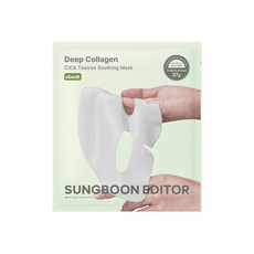 SUNGBOON EDITOR 茶樹晚安面膜 深層膠原蛋白 CICA茶樹舒緩面膜, 37g, 1個