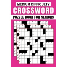 (영문도서) Medium Difficulty Crossword Puzzle Book For Seniors Paperback, Independently Published, English, 9798326223807