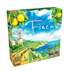 Finca 보드 게임 - 마요르카의 자원 관리 및 전달 전략 게임 가족 어린이 성인을 위한 재미 만 10세 이상 2-5명의 플레이어 45분 플레이 시간 169570