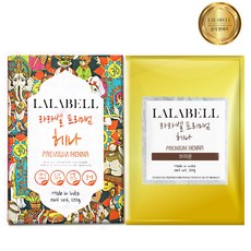 라라벨 천연헤나 가루 염색약, 브라운, 1개