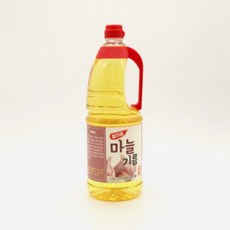 참미정 중화 한식 요리 업소용 대용량 식자재 오일 기름 향미유 마늘맛 기름 1.8L, 1개