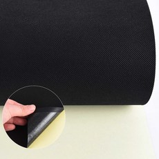 접착식 부직포 모음(블랙&화이트), 03. 블랙100g, 1개