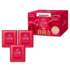 Amazon.co.jp 한정 GATSBY (갸스비) 의약부외품 바이오코어 데오드란트 바디 페이퍼 멘즈 무향성 살균 제한 데오드란트 남성 바디시트 세트 30매×3개, 상세페이지 참조