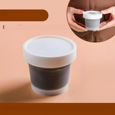 투명 디저트 컵 티수 푸딩 컵케이크 용기 하트컵, 200ml 20개 스티커 포함, 1개, 1개