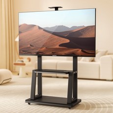 라보토리 이동식 TV 스탠드 거치대 32-75인치, 1개, A-11블랙 1개, A-11블랙
