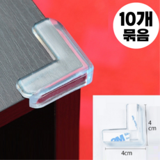 토미컴퍼니 미니 가구 모서리보호대, 2개, 투명