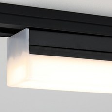 시엘라이팅 비츠온 멀티라인 LED T7 레일등 300mm 8W 전구색, 4개, 블랙