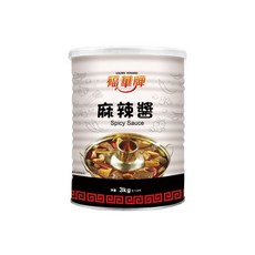 福華牌 麻辣鍋底醬 - 道地麻辣風味 輕鬆享受美味鍋物, 3kg, 6個
