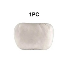 목쿠션 목베개 문레스트 헤드레스트 헤스트2개 자동차목베개 블랙, Beige White 1Pc
