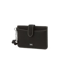 [국내백화점 매장정품] 닥스 DAKS WOMENS ACCESSORIES 젤라 블랙 소가죽 플라워 참장식 카드지갑_DCHO6E017BK DCHO6E017BK 114108