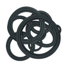 고무 폼타입 스피커엣지 3인치 4인치 5인치 6.5인치 7인치 8인치 10인치 12인치 잡음 수리 우퍼 부품 앳지, 6.5인치 단품1개