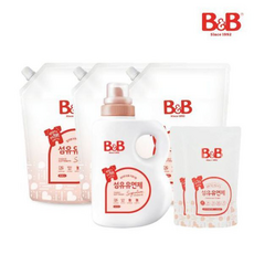증정 유아 섬유유연제 자스민 용기 +리필, 1개, 3개입, 1.5L