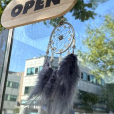 기타장식용품 퍼플그레이 드림캐쳐 장식소품