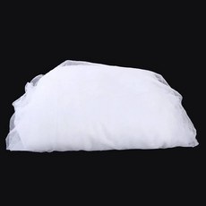레이스 공주 침대 캐노피 모기장 더블 풀사이즈 폴리에스테르 화이트 핑크 블루 퍼플, 하얀색