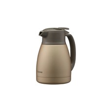 ZOJIRUSHI象印 桌上型不鏽鋼保溫壺 SH-HC10 1000ml 易拆上蓋 廣口徑 保冷 保溫, 玫瑰金(NU), 1個