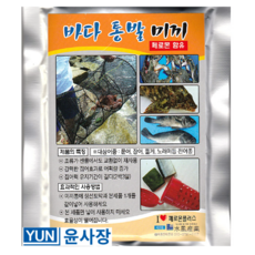 윤사장 바다통발미끼 집어제 떡밥, 1개, 120g