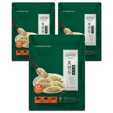 푸드 브랜드관 배송 호텔컬렉션 에센셜 호만두 왕교자 735g 3개