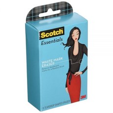 Scotch Brand Essentials 화이트 마크 지우개