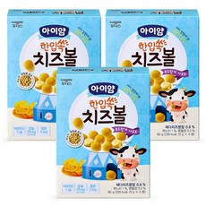 아이얌 일동후디스 한입쏙 치즈볼, 60g, 3개, 치즈맛