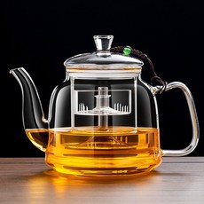 긍야네 커피추출기구 커피추출기 커피메이커 가정용, 1개, 1L, 투명 길상 공명 A 이중 1.3L