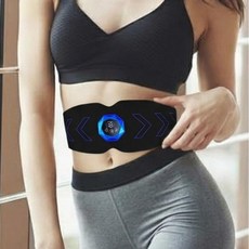 벨라트릭스 젤패드 프리 EMS 저주파 슬리밍 벨트, 블랙