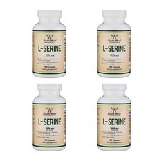더블우드 L-세린 2000mg 캡슐, 180정, 4개