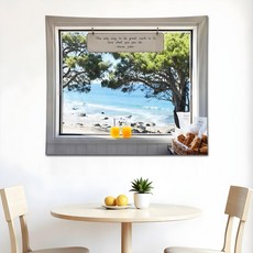 리빙연구소 인테리어 패브릭 포스터 그림 집들이선물 15종, 03. 창문3