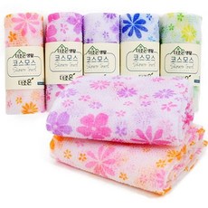 더조은 코스모스 샤워타올 때타올 목욕타월 10P hsm*993sC, 단일옵션, 1