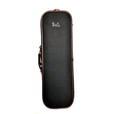 S&L 四方形小提琴盒-愛樂芬音樂 輕巧便攜 保護樂器 內部空間設計巧妙, 詳見包裝, 詳見包裝, 3/4