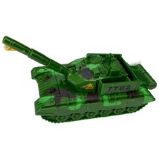 聲光慣性坦克/戰車玩具車 迴力, 迷彩綠