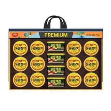 [브랜드정품] 동원 참치 햄 명절 선물세트 튜나리챔 100호 외2종 회사 직원 선물 추천, 1