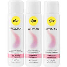 퓨어젤 우먼 실리콘 베이스 젤 100ml 3개 독일내수